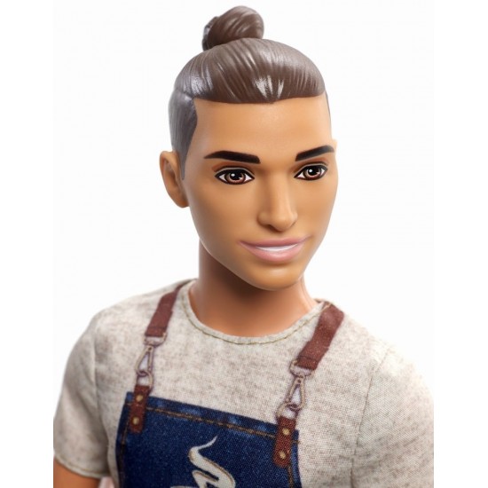 Papusa Ken Barbie Cariere - Barman