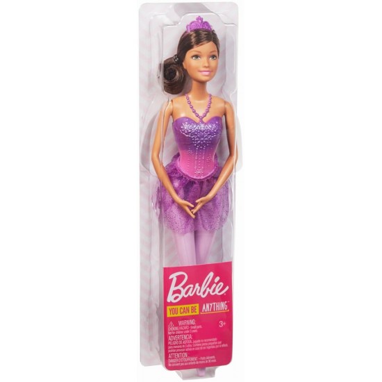 Papusa Barbie balerina cu costum violet