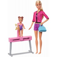 Papusa Barbie Cariere - Antrenoare de gimnastica