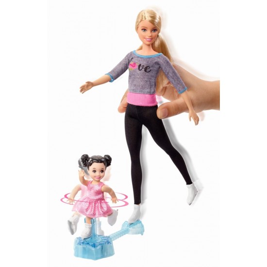 Papusa Barbie Cariere - Antrenoare de patinaj
