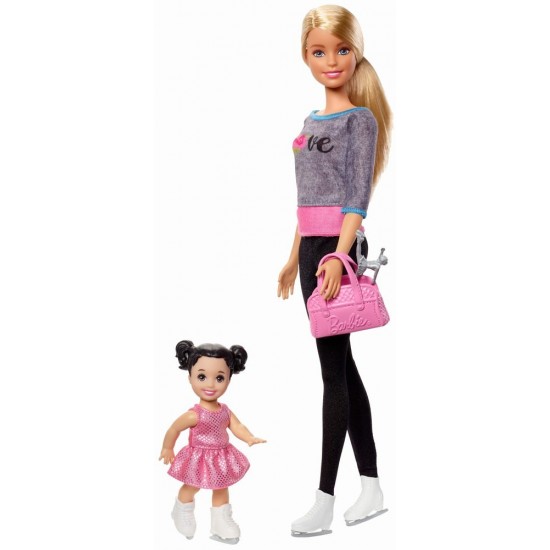 Papusa Barbie Cariere - Antrenoare de patinaj