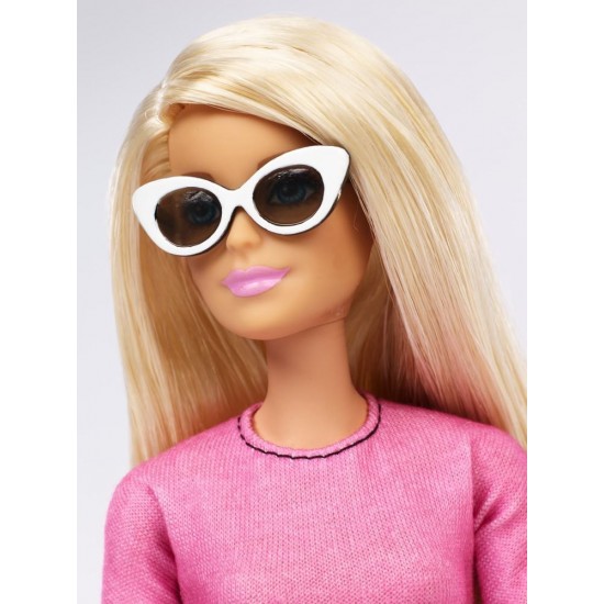 Papusa Barbie Fashionistas - Blonda cu ochelari