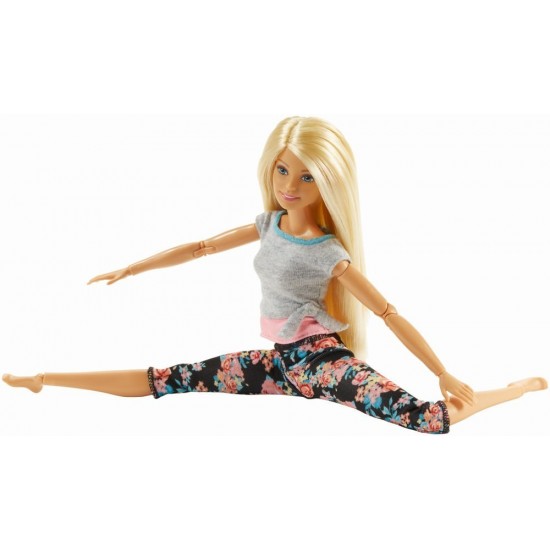 Papusa Barbie Made to Move cu 22 de articulatii - Fitness style