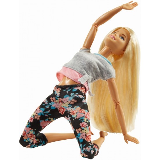 Papusa Barbie Made to Move cu 22 de articulatii - Fitness style