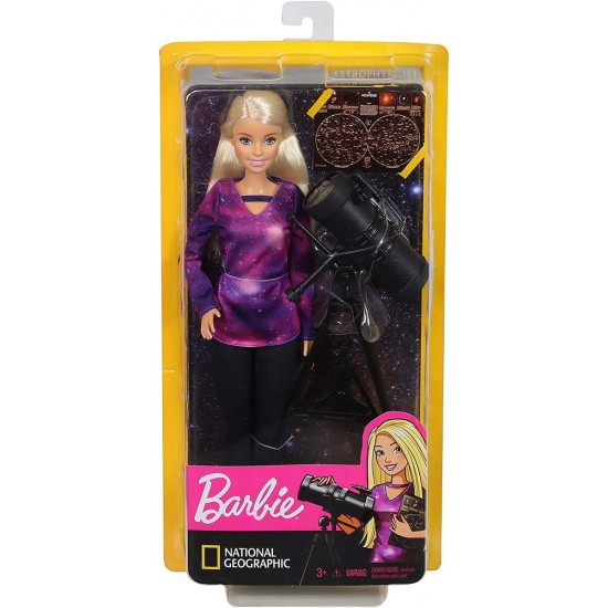 Papusa Barbie National Geographic Astrofizician