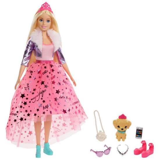 Papusa Barbie printesa cu accesorii