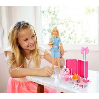 Papusa Barbie Travel cu accesorii