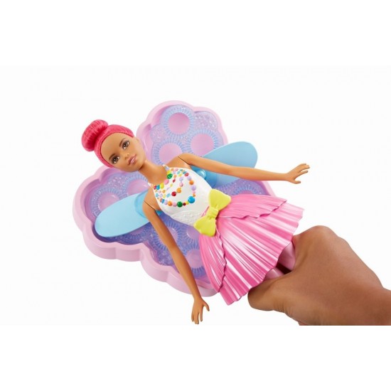 Papusa Barbie Dreamtopia zana cu balonase de sapun