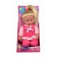 Papusa soft 30 cm cu hainute rosii