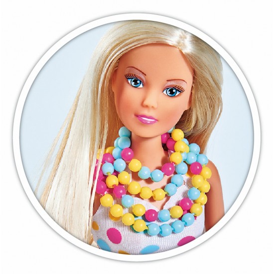 Papusa Steffi cu margelute