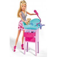 Papusa Steffi la salonul de infrumusetare al animalutelor