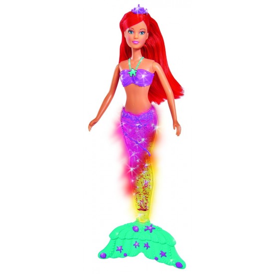 Papusa Steffi sirena luminoasa