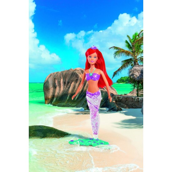 Papusa Steffi sirena luminoasa