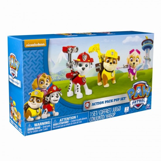 Set 3 figurine Paw Patrol Eroi in misiune
