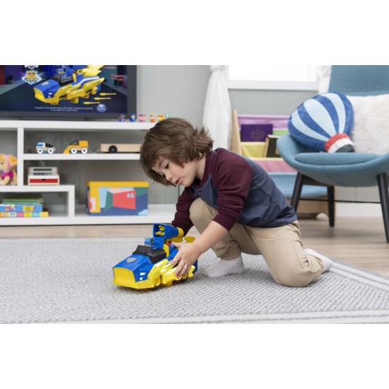 Set figurina Chase cu vehicul transformabil cu functii Patrula Catelusilor