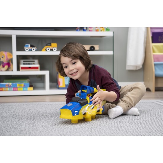 Set figurina Chase cu vehicul transformabil cu functii Patrula Catelusilor