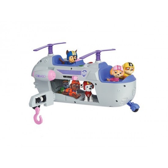 Elicopterul lui Skye cu lumini si sunete Patrula Catelusilor 