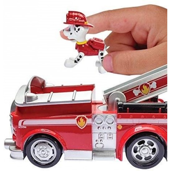 Set de joaca Patrula Catelusilor - Masina Pompierului Marshall cu figurina