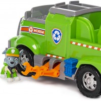 Set de joaca Patrula Catelusilor - Masina de reciclare Rocky si echipa sa
