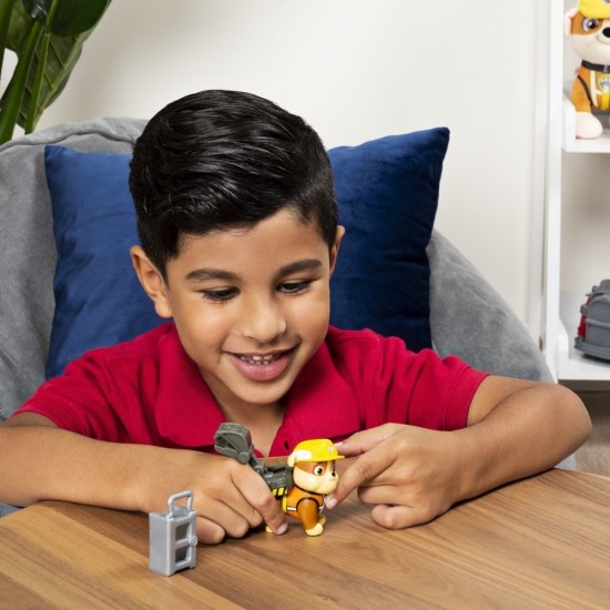 Figurina Rubble expert in constructii Patrula Catelusilor 