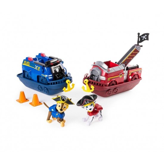 Set 2 vehicule si figurine Patrula Catelusilor 