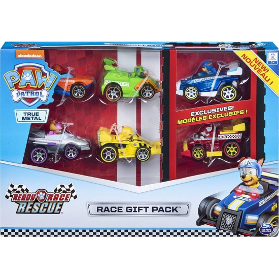 Set 6 masinute metalice Ready Race Patrula Catelusilor 