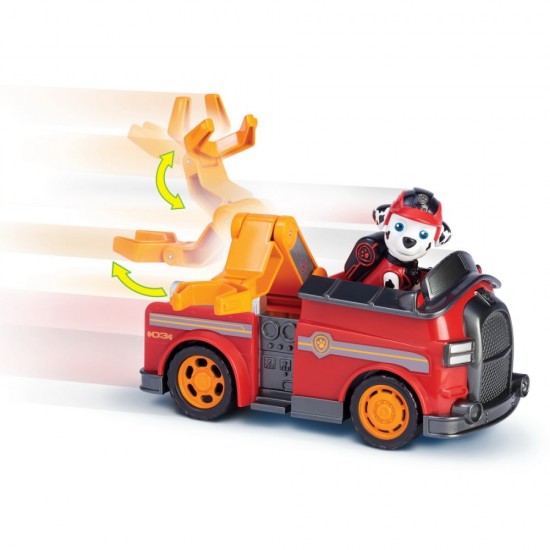 Set vehicul cu figurina Marshall Patrula Catelusilor 