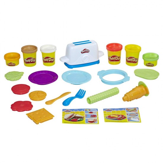 Set creativ Play-Doh Mic Dejun