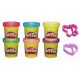 Pachet Play-Doh 6 cutii cu sclipici