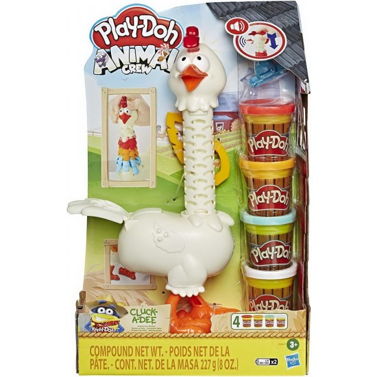 Set creativ Play-Doh - Puiul traznit cu pene colorate