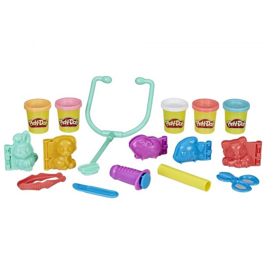Set creativ Play-Doh Micul Veterinar