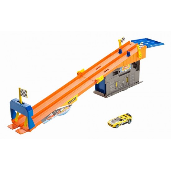 Pista de lansare cu masinuta Hot Wheels