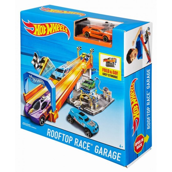 Pista de lansare cu masinuta Hot Wheels