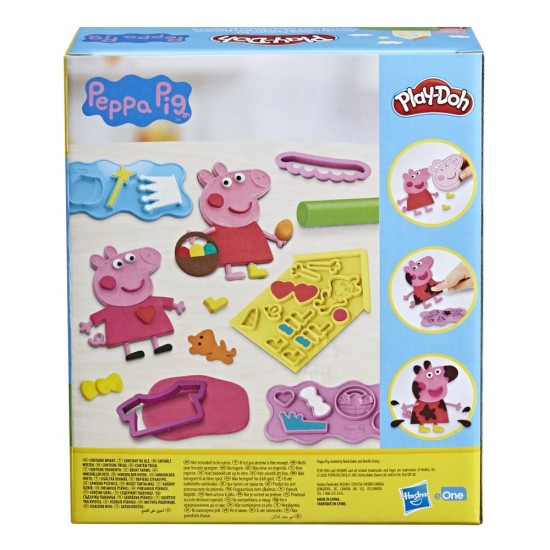 Set Play-Doh - Peppa Pig plastilina cu accesorii