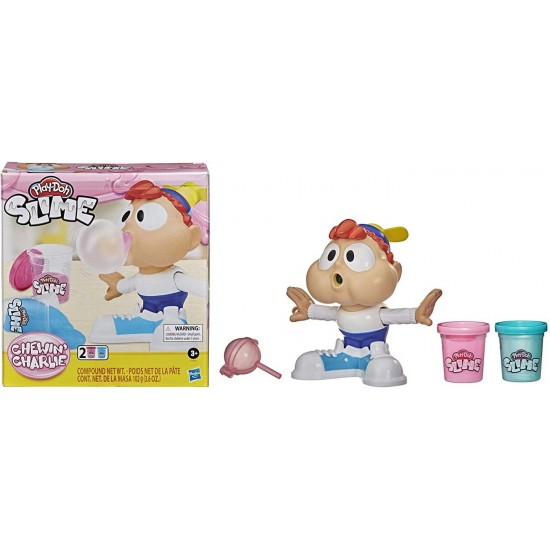 Set de joaca Play-Doh cu slime colorat Chewin Charlie