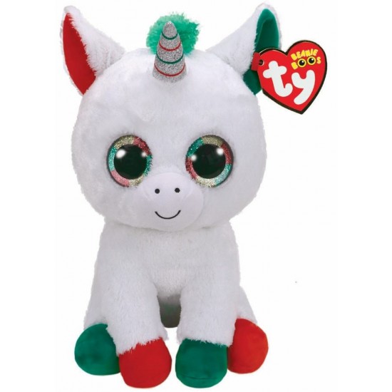 Plus Ty Boos Candy Cane Unicorn 42 cm