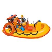 Set de joaca Pompierul Sam - Barca Neptun cu figurina si accesorii