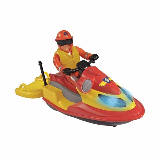 Pompierul Sam - Ski Jet Juno cu figurina si accesorii