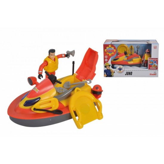 Set de joaca Pompierul Sam - Jet Sky cu figurina