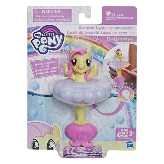 Ponei Sirena Fluttershy cu lumini curcubeu