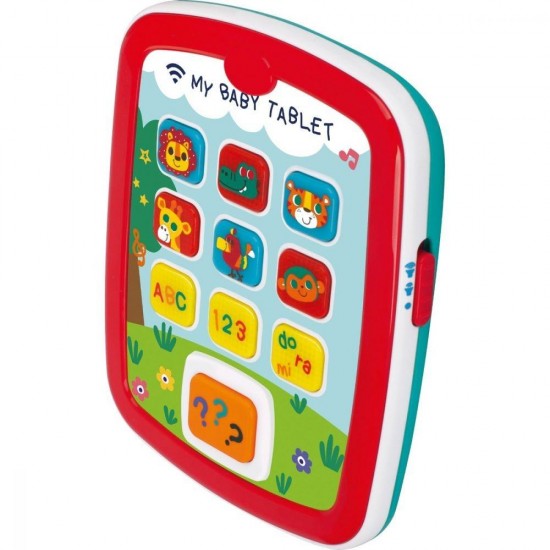 Prima mea tableta cu muzica si lumini Hola Toys