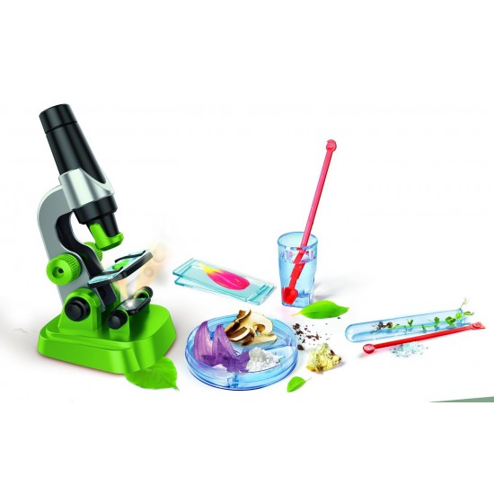 Set educativ Clementoni - Primul meu microscop