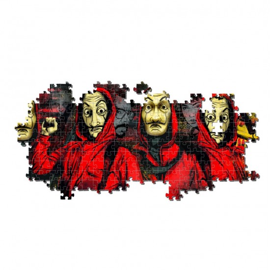 Puzzle Casa de Papel Panorama 1000 piese Clementoni