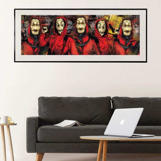 Puzzle Casa de Papel Panorama 1000 piese Clementoni