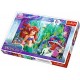 Puzzle Trefl 100 piese Ariel - Ascunselea intre prieteni