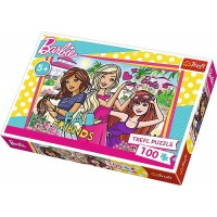Puzzle Trefl Barbie in vacanta 100 piese