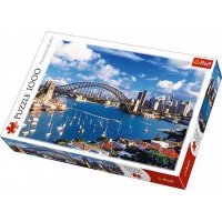 Puzzle Trefl 1000 piese - Portul Jackson Sidney