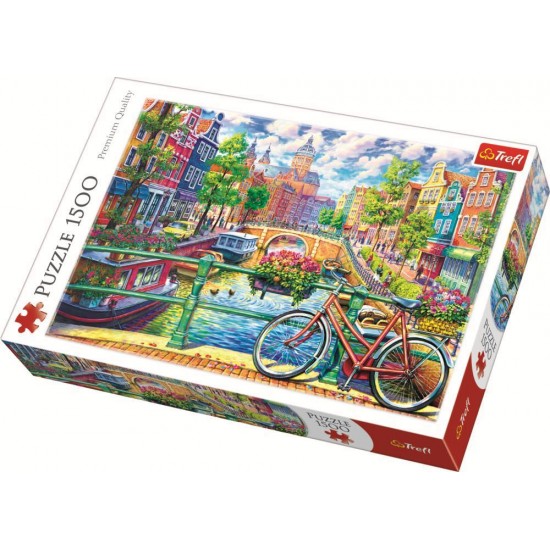 Puzzle Trefl 1500 piese Amsterdam