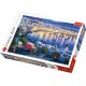 Puzzle Trefl 1500 piese - Apus in Mykonos