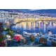 Puzzle Trefl 1500 piese - Apus in Mykonos